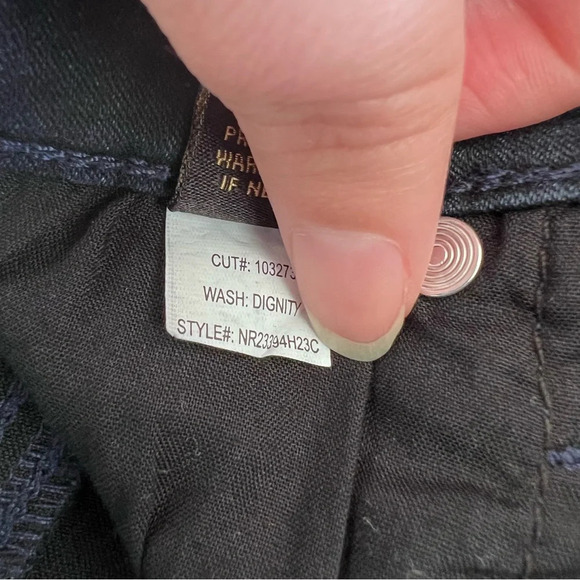 RACHEL Rachel Roy Mid Rise Dark Wash Skinny Jeans - Picture 12 of 13